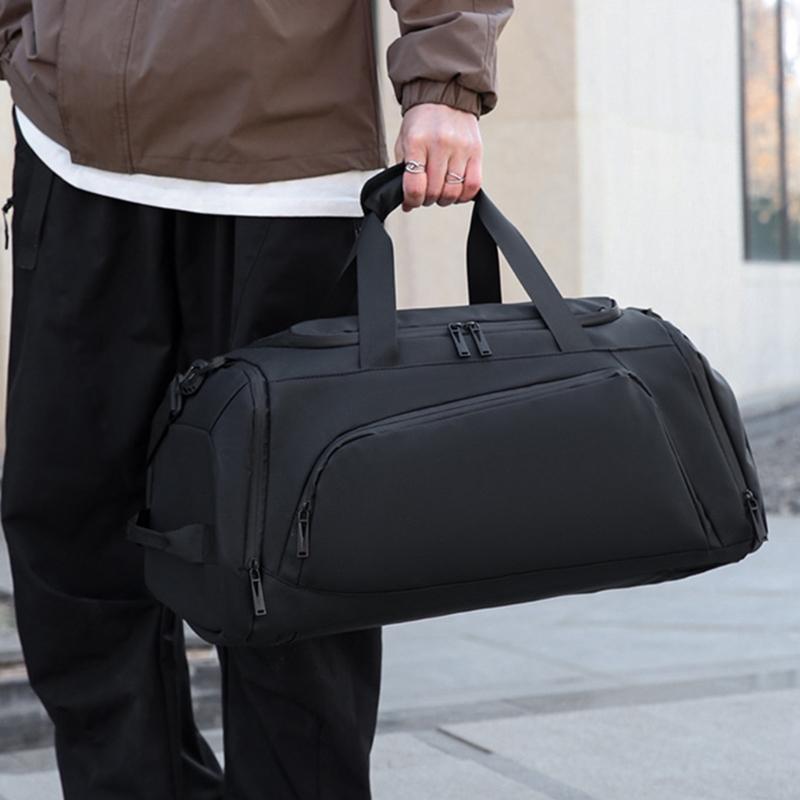 Gym Sport Bag Dry Wet Separated, Watertight Large Sports Duffels Bag Training Handbag with Shoes Compartment for Sports