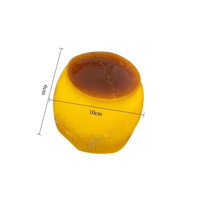 Pudding de caramel cu sunet crocant, bilă de stors, handmade, DIY, fără revenire, jucărie squishy, eliberare stres, decompresie, pentru jucărie, cadou de sărbătoare
