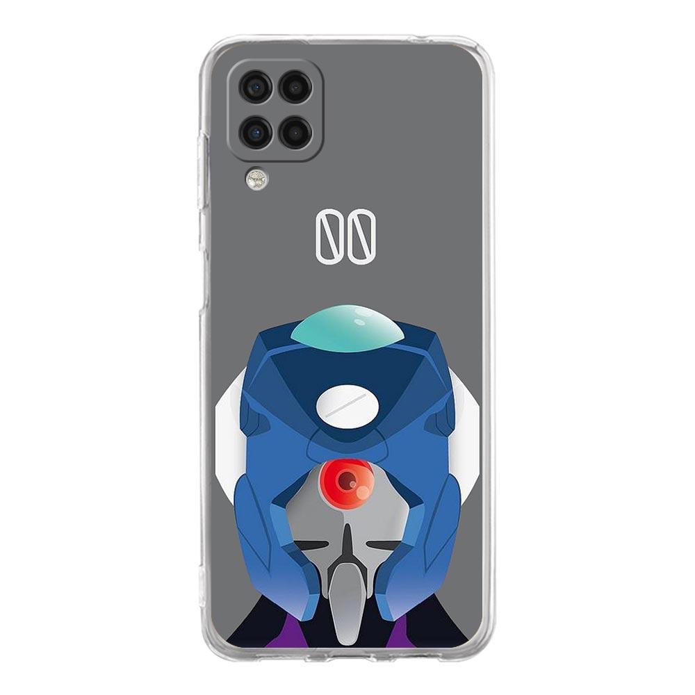 Neon Genesis Evangelion Cartoon Clear Phone Case For Samsung Galaxy A51 A71 A21S A12 A11 A31 A41 A52S A32 A01 A03S A13 A22 Cover