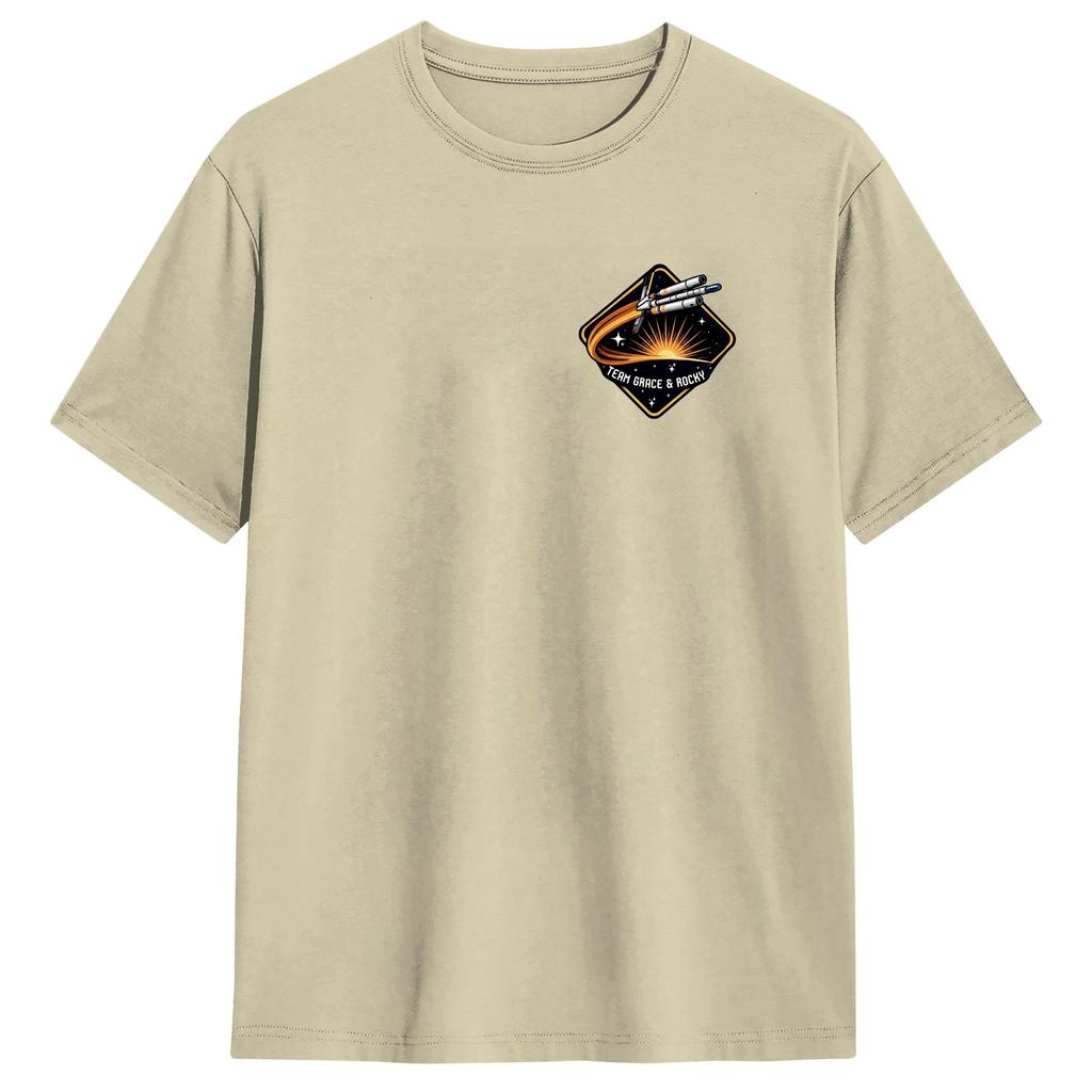 Project Hail Mary Mission Patch Ringer T Shirt Summer Funny TShirts Cotton Trending Tshirt For Unisexs Pattern Clothing