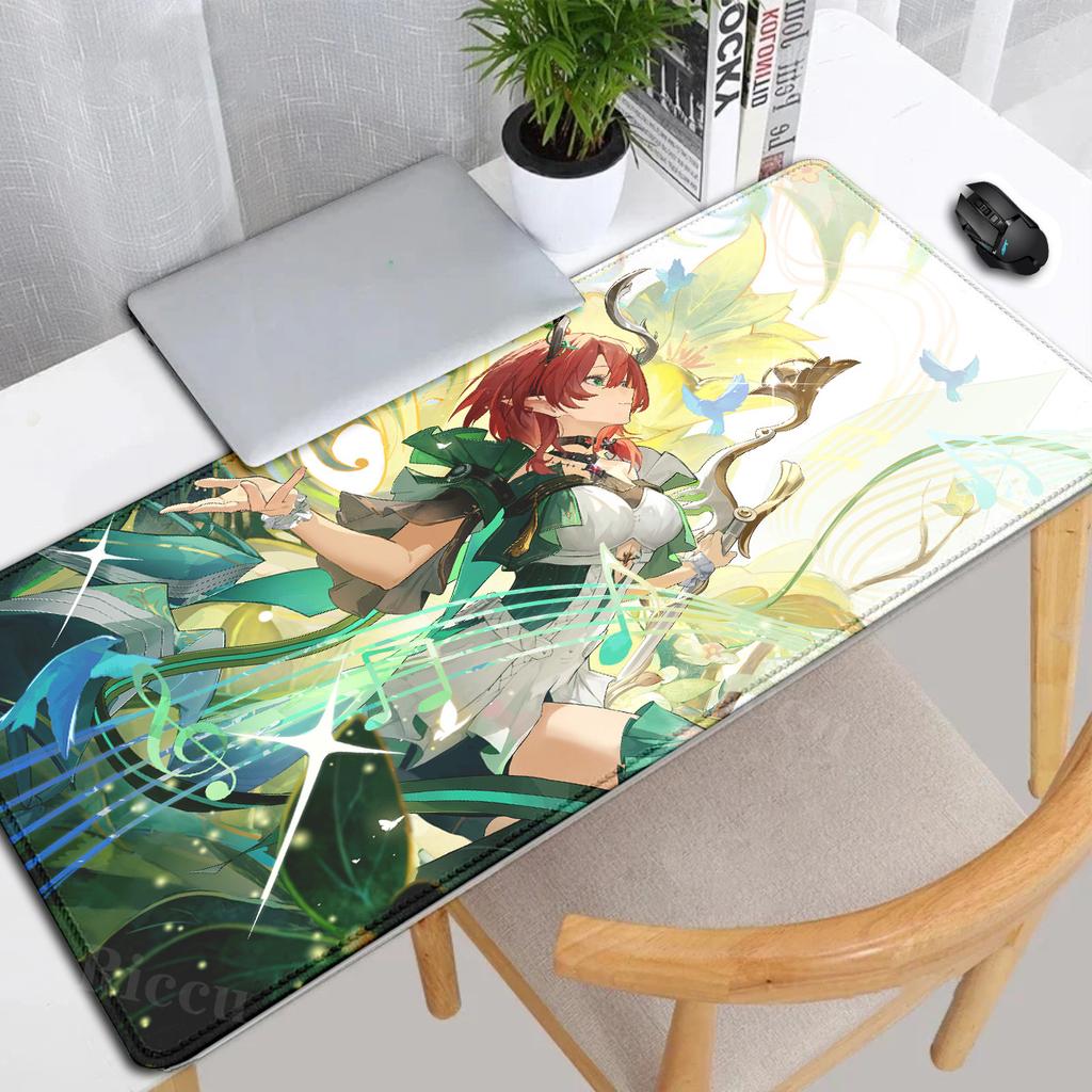 PC Wuthering Waves CIACCONA Mouse Pad PC Parts XXL E-Sports Rug Keyboard Mouse stitch Mouse pad Desk Mats Gaming Accessories