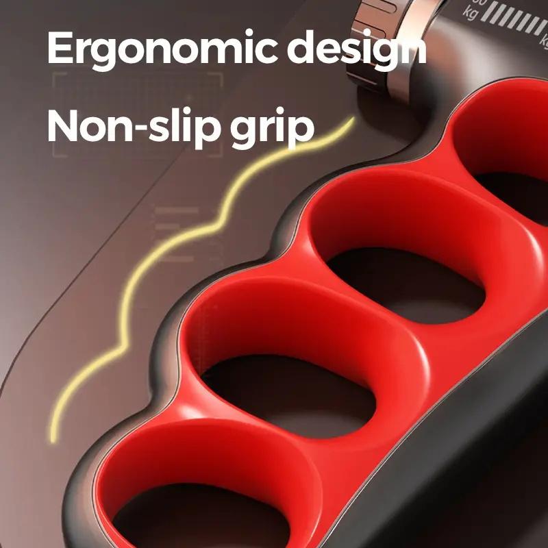 Adjustable grip trainer with mechanical counter-durable stainless steel hand clamp for muscle strengthening,rehabilitation and fitness training
