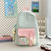 Schoolbag candy color small bag female cute Japanese soft girl student Internet celebrity large capacity sweet Mori girl backpack