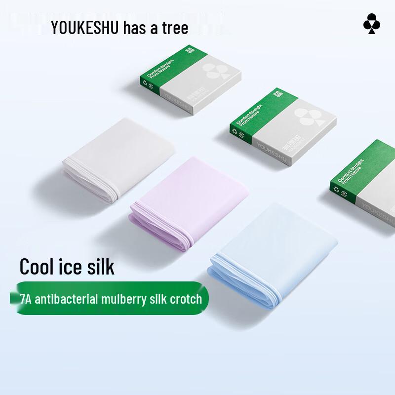 Youkeshu Women's 7A Antibacterial Seamless Briefs