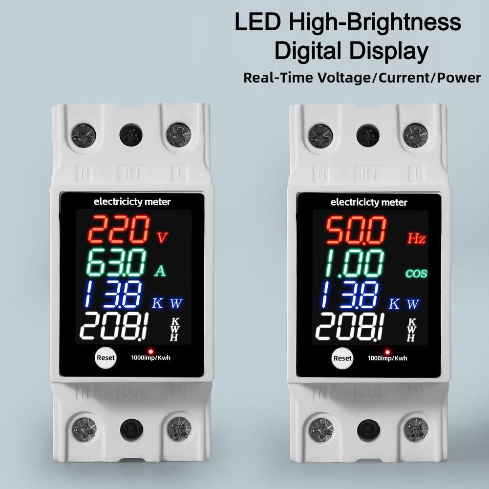 Compact Design Digital Meter Electricity Monitoring
