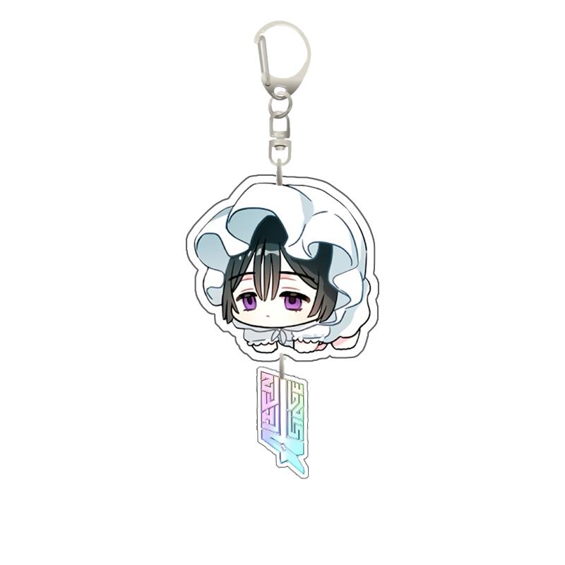 Alien Stage Luka Ivan Till Mizi Hyuna Keychain Anime Backpack Creative Gift Anime Character Acrylic Keychain for Alien Stage