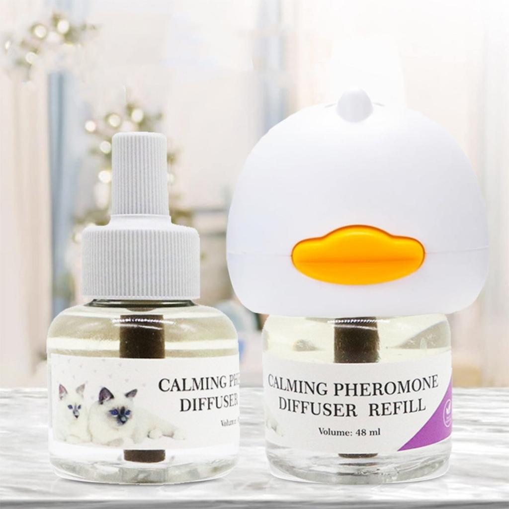 96ML 1 Diffuser 2 Soothing Liquid Pheromones Emotion Stabilizing -Stress Electric Heating Soothing Soothing Agent Set
