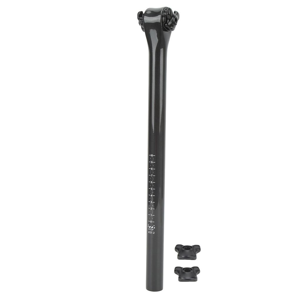 Sztyca siodełka roweru szosowego Włókno węglowe Ultralekka Amortyzacja Akcesorium rowerowe do wymiany 1,1 x 15,7 cala