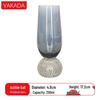 VAKADA High Borosilicate Shaped Glass Drinkware