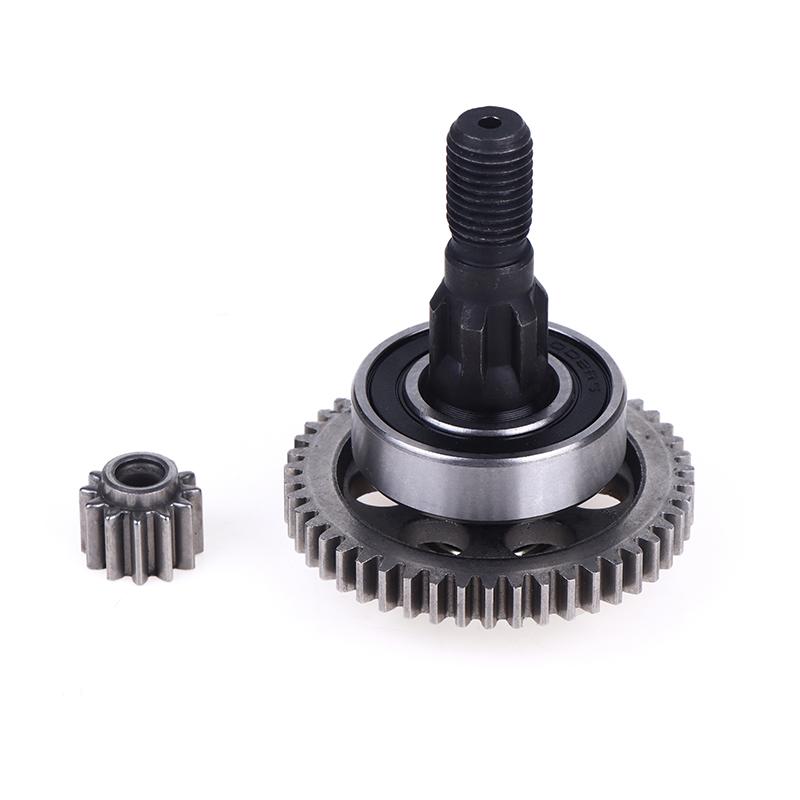 2Pcs Gear Parts For Lawn Mowers 47 Groove Lawn Mower Gears Incl Shaft Incl Pinion Set