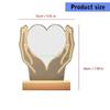 24TE Customizable LED Acrylic Picture Frame With Couple Photo Personalised For Bedroom Living Room Valentine's Day Gift