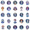 50 Dream Starry Sky Girl Cartoon Character Doodle Stickers Diy Phone Case Slipper