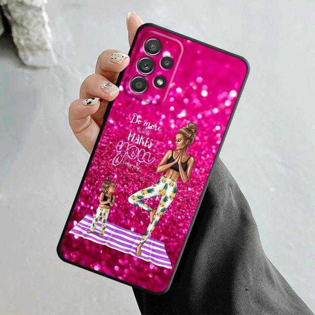 Cover For Samsung Galaxy A12 A34 A54 A73 A53 A71 A51 A31 A33 A22 A21s A13 A32 A72 A52 A23 Women Super Mom Baby Princess Queen
