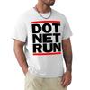 DOT NET RUN TShirt Soft Basic Cotton Short Sleeve Tee
