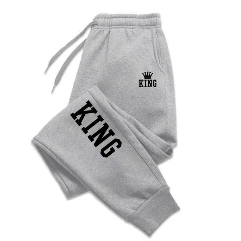Women Men Casual Printed Long Pants Outdoor Fashion Loose Fitness Jogging Sports Sweatpants Drawstring Fleece Pocket Sweatpants