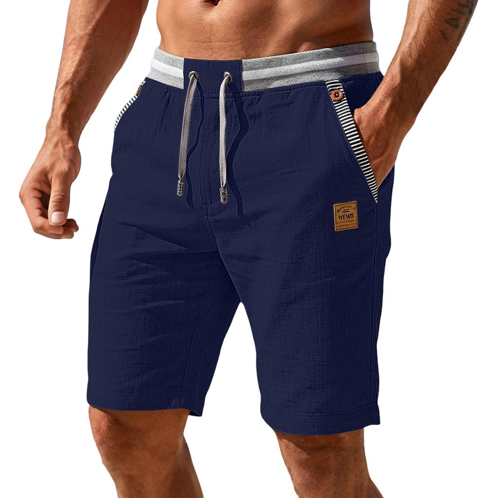 Men's  Casual Shorts Men's Elastic Waist Outdoor Sports Shorts