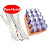 20pcs Pure Nickel Strip Nickel Sheets 18650 Battery Spot Welding DIY Battery Pack Connection Length100mm