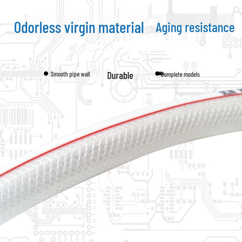 LanShi PVC Transparent Reinforced Water Hose