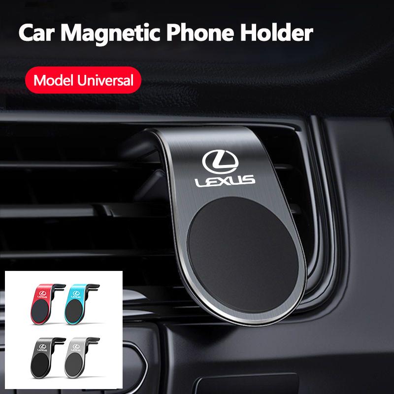 JEQS5 Magnetic Car Phone Holder Air Vent Clip Mount Stand For Lexus F SPORT ES RX NX LS UX LM LX GX LC RZ IS CT GS RC HS SC TX LBX IS3