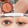 Two Tone Eyeshadow Super Fire Pumpkin Earth Matte Golden Glitter Mashed Potato Eyeshadow