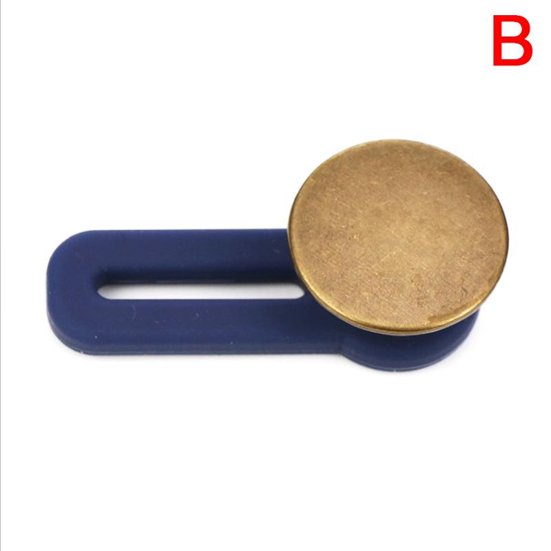 1Pcs Clothing Jeans Pant Adjustable Waistline Increase Waist Fastener Extended Button