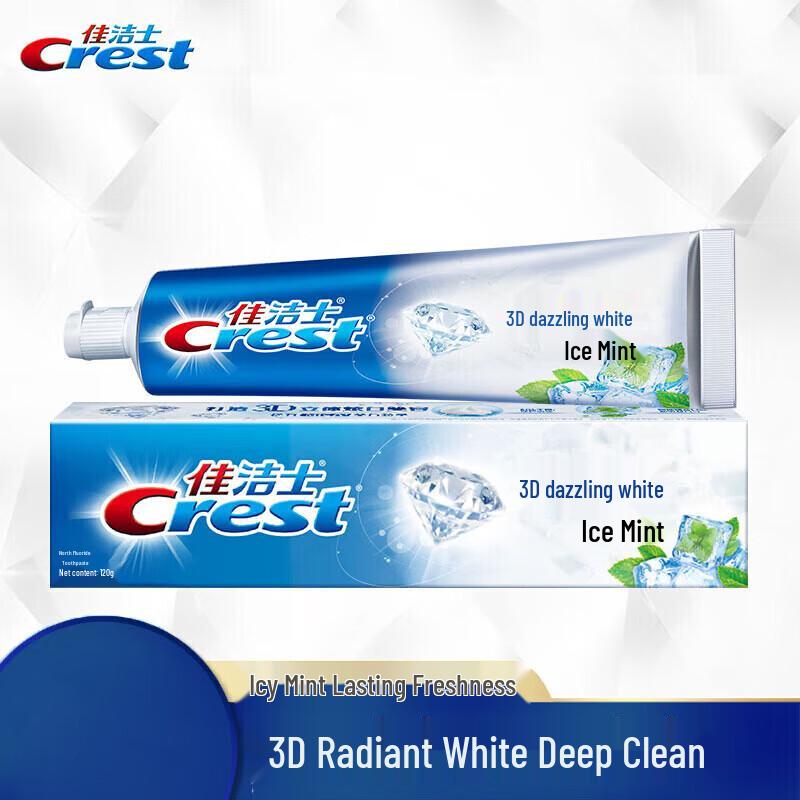 Crest 3D White Ice Mint Toothpaste