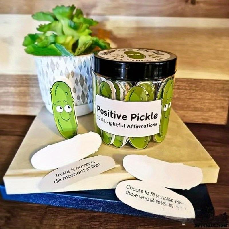 60 Positive Pickle Cards with Encouraging Quotes & Cute Illustrations | Heartwarming Gifts for Birthdays, Christmas, Graduation