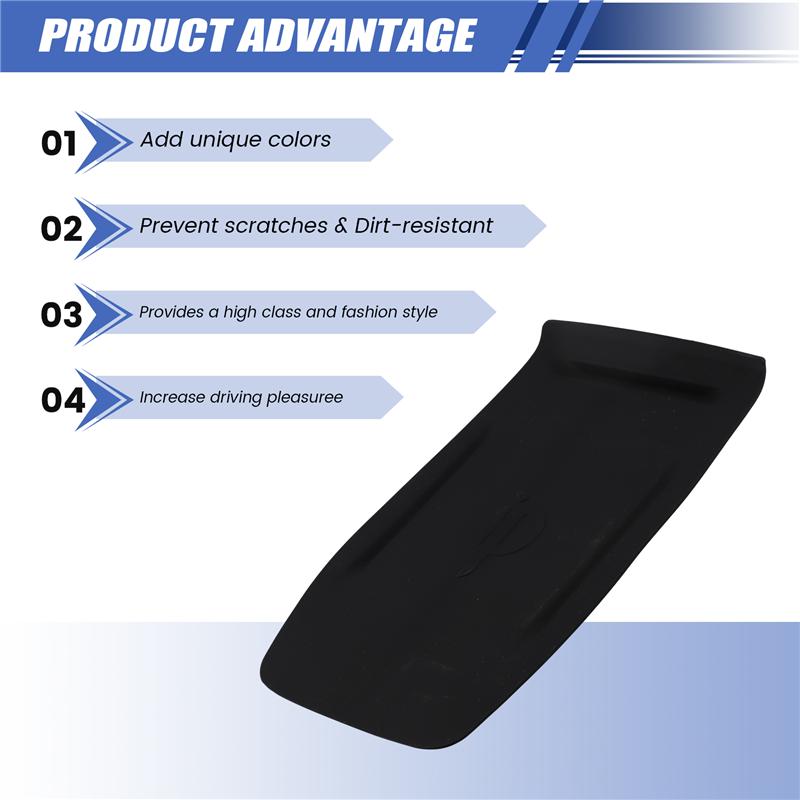 Authentic Car Center Console Wireless Charging Mat Anti Skid Pad Anti Slip Mat Silicone For BYD Dolphin Mini / BYD Seagull