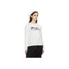 FILA Spring Casual Fashion Hoodie Women Tops White F51W338290FWT