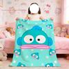Cute Cartoon H-Hangyodon Blanket For Soft Throw Blanket for Picnic Bed Sofa Home Bedroom Cozy Warm Comfortable