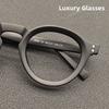 New Retro Round Glasses Frame Women Men Frames Computer Anti Blue Ray Optical Eyeglasses Vintage Brand Designer Luxury Eyewear