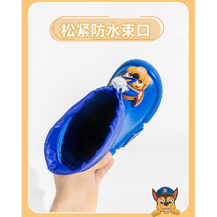 Paw Patrol Children's Rain Boots Boys Girls Non-Slip Lightweight Mid-Calf Rubber Shoes Kids Baby All-Season Rain Boots Baby Water Shoes