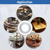 1 Pack 6 Inch Aluminium Alloy Turntable Bearing Lazy Sn Bearing Swivel Turntable for Table with Rotating Turntable Ring(6 Inch)