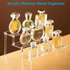 Multi Purpose Storage Rack Thickened Acrylic Step Organiser For Dessert Display Cosmetic Storage Space Saving Stand