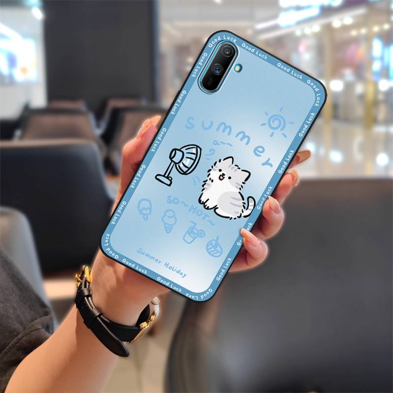 Anti-knock Graffiti Phone Case For OPPO Realme C3/C3i/Narz N10A Silicone Soft case Waterproof Cute Back Cover Shockproof
