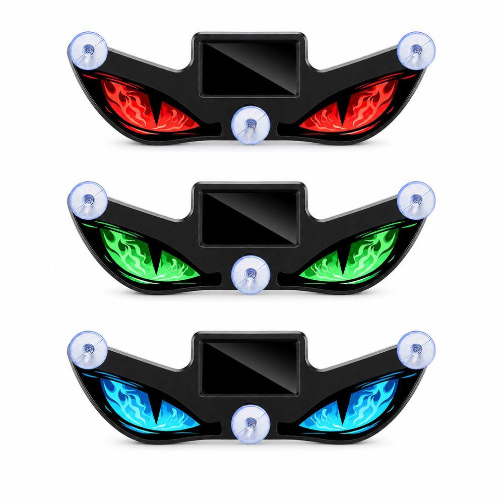 Wireless Devil Eyes Car Lights Solar Car Atmosphere Light New LED Car Light