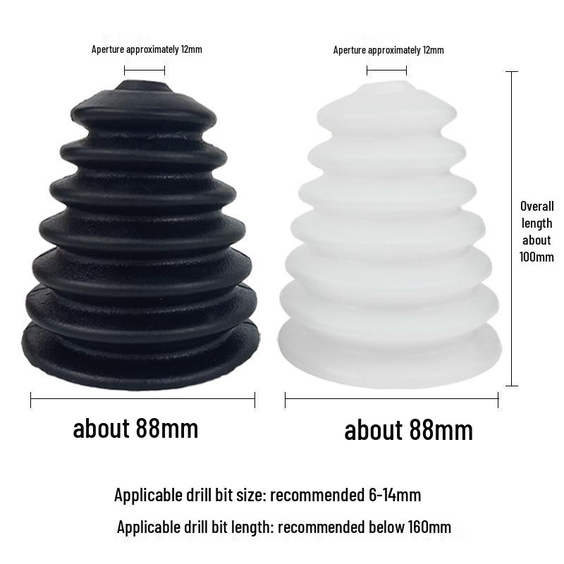 Electric Hammer and Drill Dust Cover Shield – Dust Collector Bowl for Household Tools