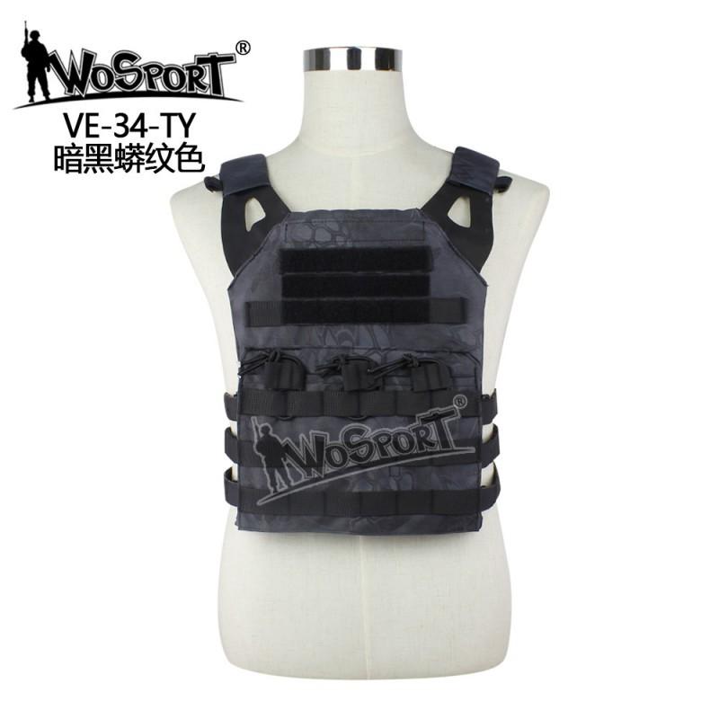 Direct-selling Military Fans Outdoor Field Combat Camouflage JPC Vest Men Women one size