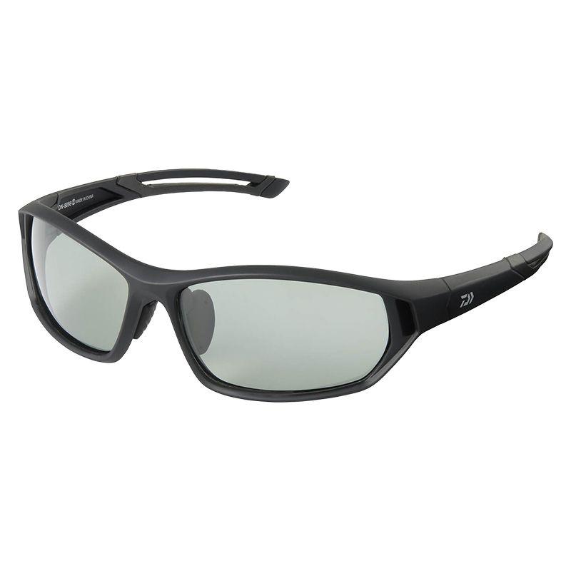 Used DAIWA Polarized Sunglasses Fishing Men's Triacetate DN-8056 Sports Type Full Rim UV Protection Sports Outdoor Gray Red Mirror Scratch Resistant