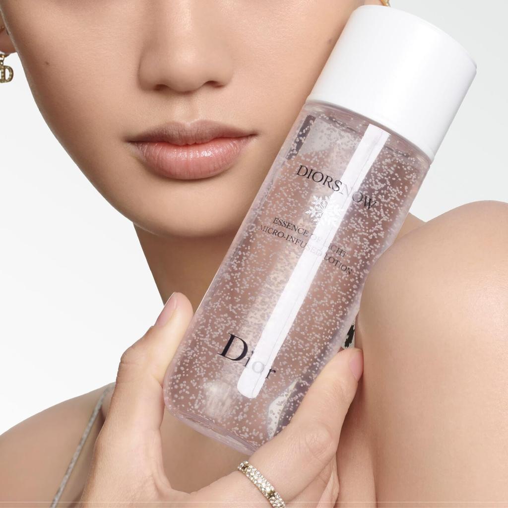 Dior Snow Essence of Light Micro Lotion 175ml Skincare Cosmetics Birthday Gift with Shopper (Medicated Toner)