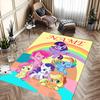 Custom personalization My Little Pony Area Rug - Perfect For Kitchen, Bathroom,Laundry Room Decor Large Size Available,Gift All Seasons