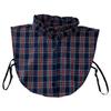 Stylish Plaids Pattern Detachable Collar Styling Accessory Faux Collar Decoative Neckwear For Various Occasion Outfit