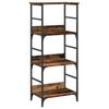 Vidaxl Bookshelf, Old Wood, 50X33X117.5 Cm