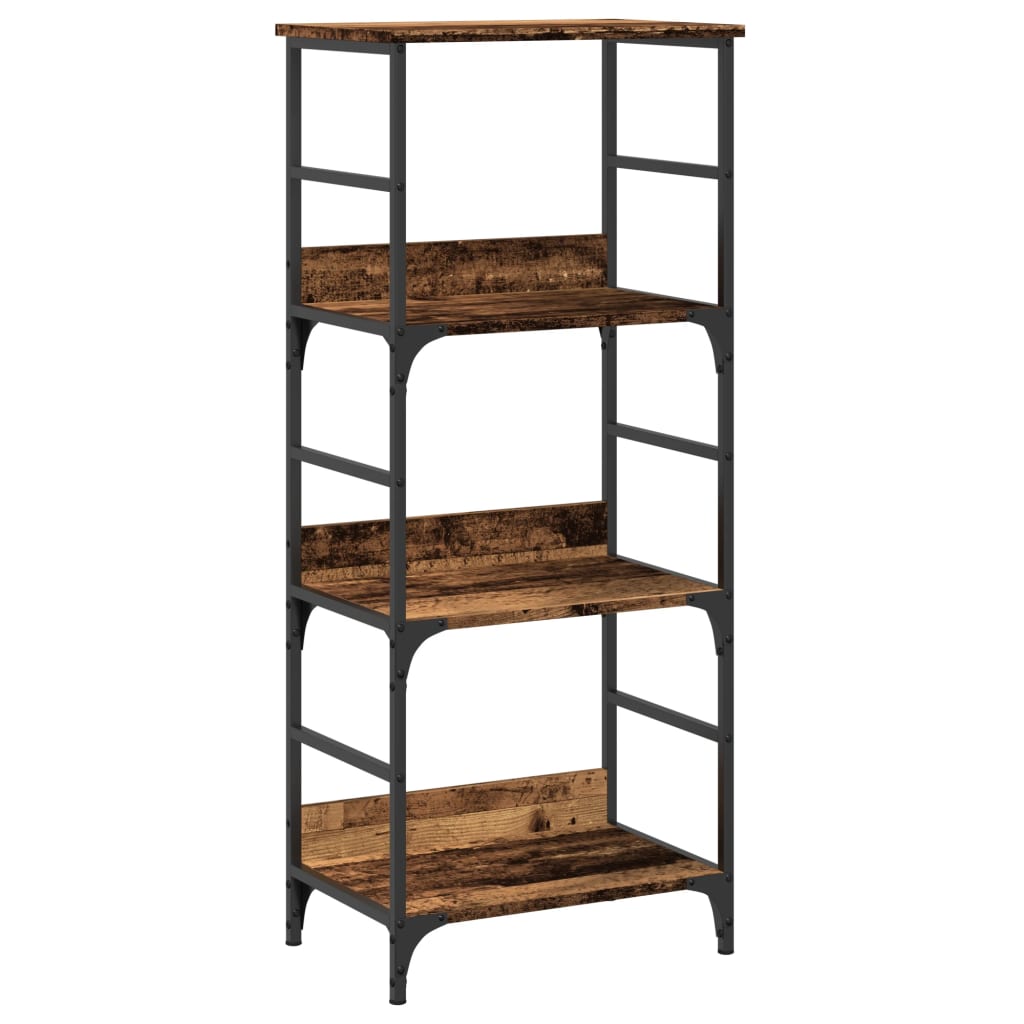 Vidaxl Bookshelf, Old Wood, 50X33X117.5 Cm