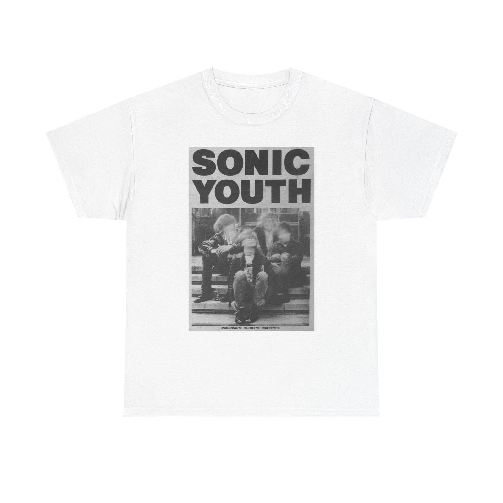 Men s and Women s T-shirts Sonic Youth Graphic M