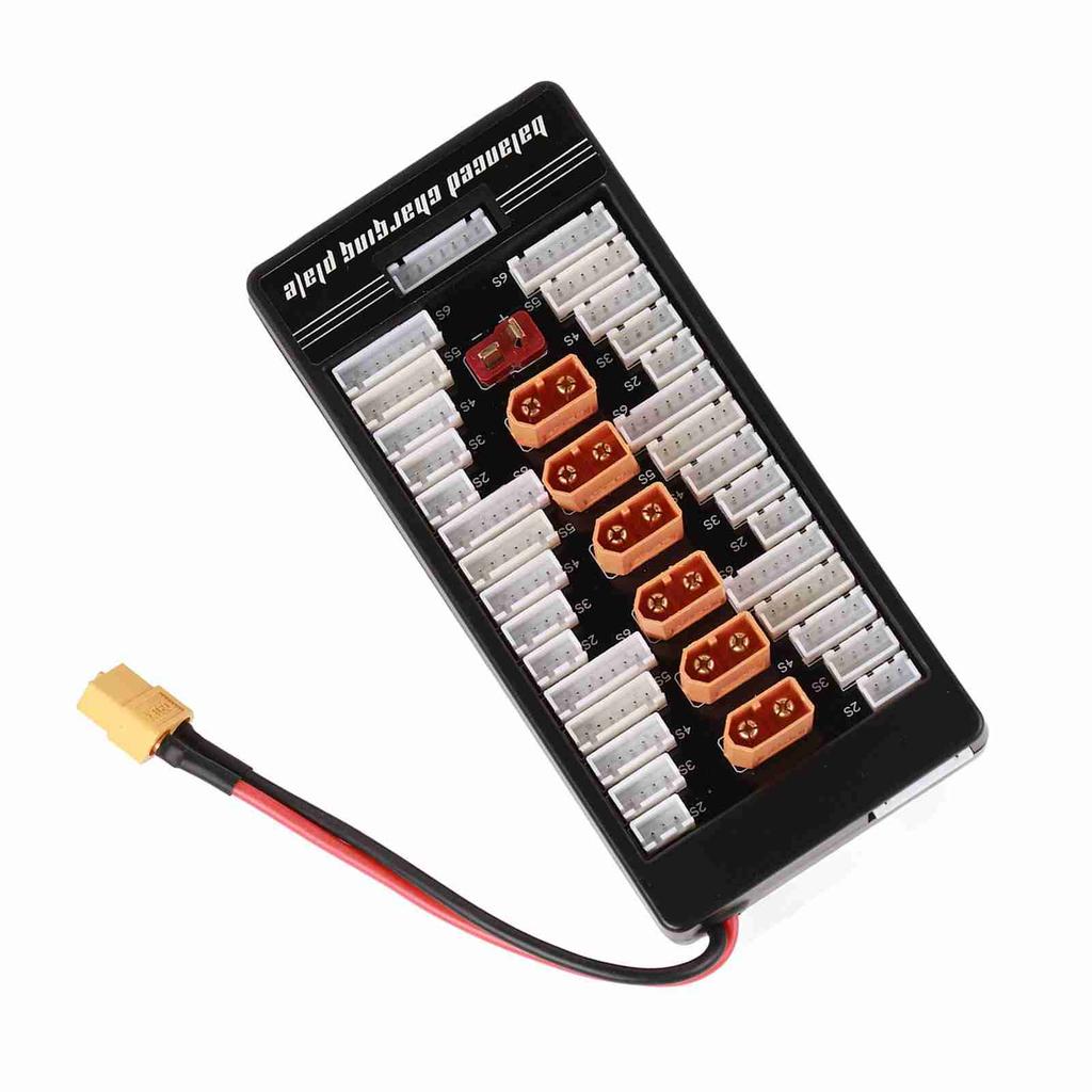 Parallel Charging Board, 6S   Battery Balance   for RC Model with XT60 Plug,   Charging for 1-6 Lithium Batteries Simultaneously