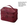 Toiletry Organizer Translucent Travel Cosmetic Bag Large-capacity Makeup Case