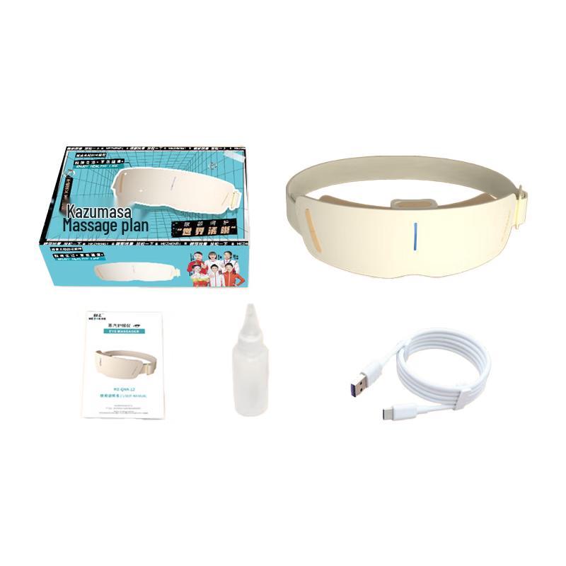 HEZHENG Smart Bluetooth Micro-Steam Eye Massager with Heat Therapy