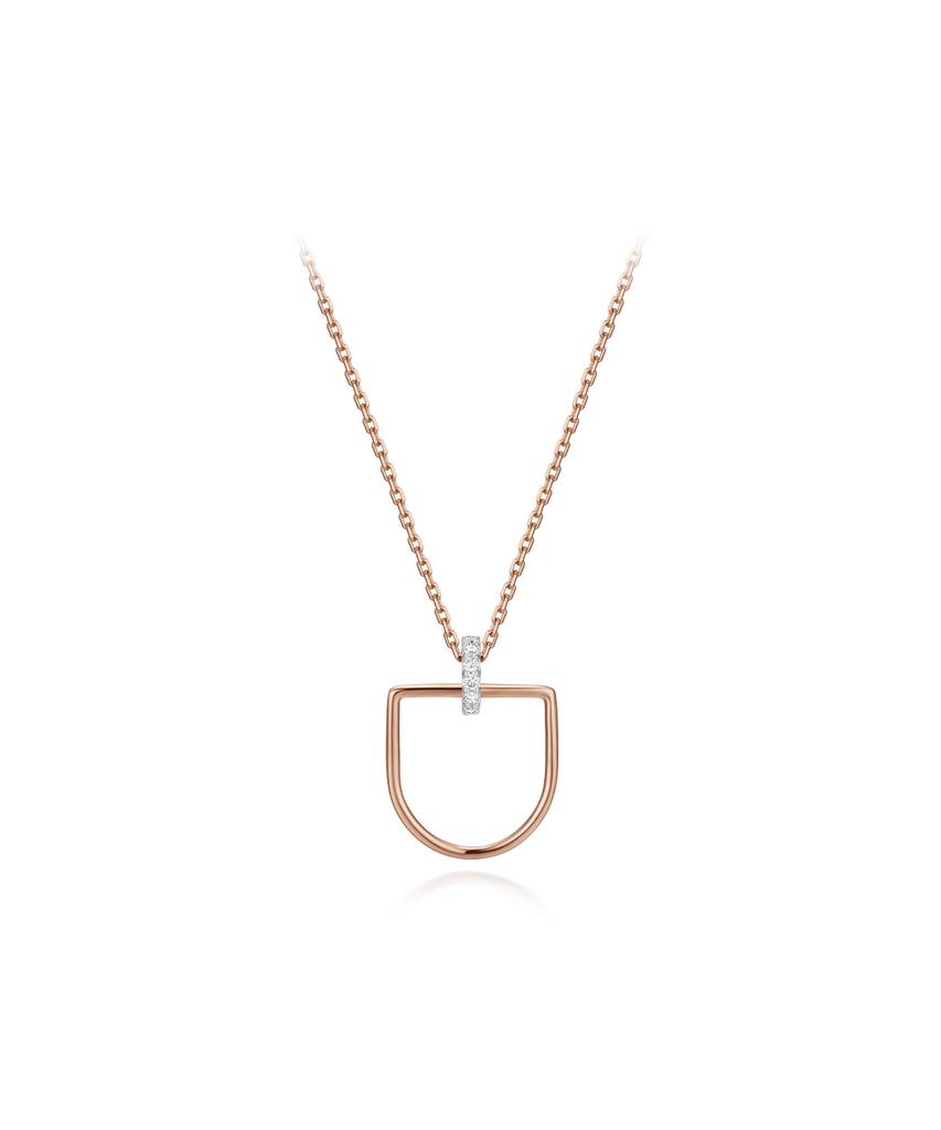Didier Dubot Signature D Lab Diamond Gold Necklace Jdrnq6S40Hc