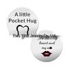 Cross-border PockHug Pocket Hug Decision Coin Keychain with Leather Case
